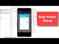 DatePickerDialog - Android Studio Tutorial