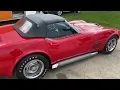 C3 Corvette Sidepipes with C2-style Chambered Muffler Tips