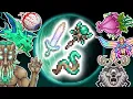 3 Best Summon Weapons At Once vs ALL Bosses Legendary Mode - Terraria 1 4 5 5