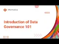 Data Governance 101 - Introduction