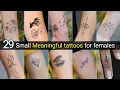 Small meaningful tattoos for females mini tattoo ideas