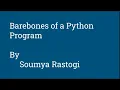 of a Python Program