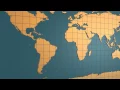 3D Folding Globe Animation