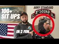 100 SIT UPS ON ARMY PT TEST - LEARN THE TOP SCORERS TECHNIQUES on how to get over 100 every time