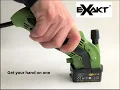 Exakt 14 saw with Multi-Rail edge guide 3 saw blades dust extraction hose and more