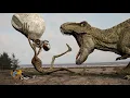 T-Rex VS Siren Head Part 2 | Best Realistic Dinosaur | Jurassic World Dominion IRL | Teddy Chase