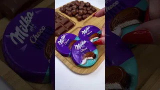 3 Minutes ASMR #fillingplatterwithsweets