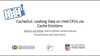 CacheOut Leaking Data on Intel CPUs via Cache Evictions