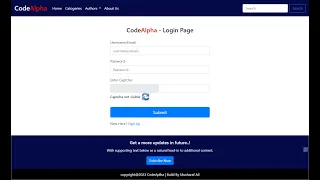 Integrating CAPTCHA with an Existing Website using HTML CSS and JavaScript Step-by-Step Tutorial