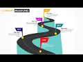 How to create Timeline Milestone slide in PowerPoint Milestone 3D Roadmap