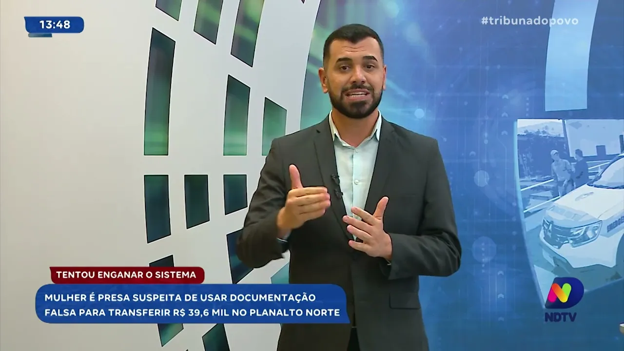 Alerta de fraude: mulher detida ao tentar transferir r$ 40 mil com documentos falsos