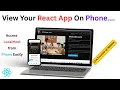 How to View Your React Vite App on Mobile while developing Access Localhost from Phone Easily