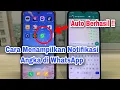 Download Lagu Cara Menampilkan Notifikasi Angka Di WA
