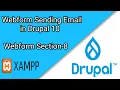 Webform Sending Email in Drupal 10 - Section 8 Drupal Tutorial