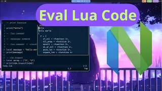 How to Inspect run and eval Lua code in Neovim