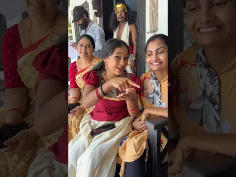 Uppum mulakum Gandharvan episode BTS🤣🎬#shivanimenon #uppum mulakum #trending #explore#onam#shorts