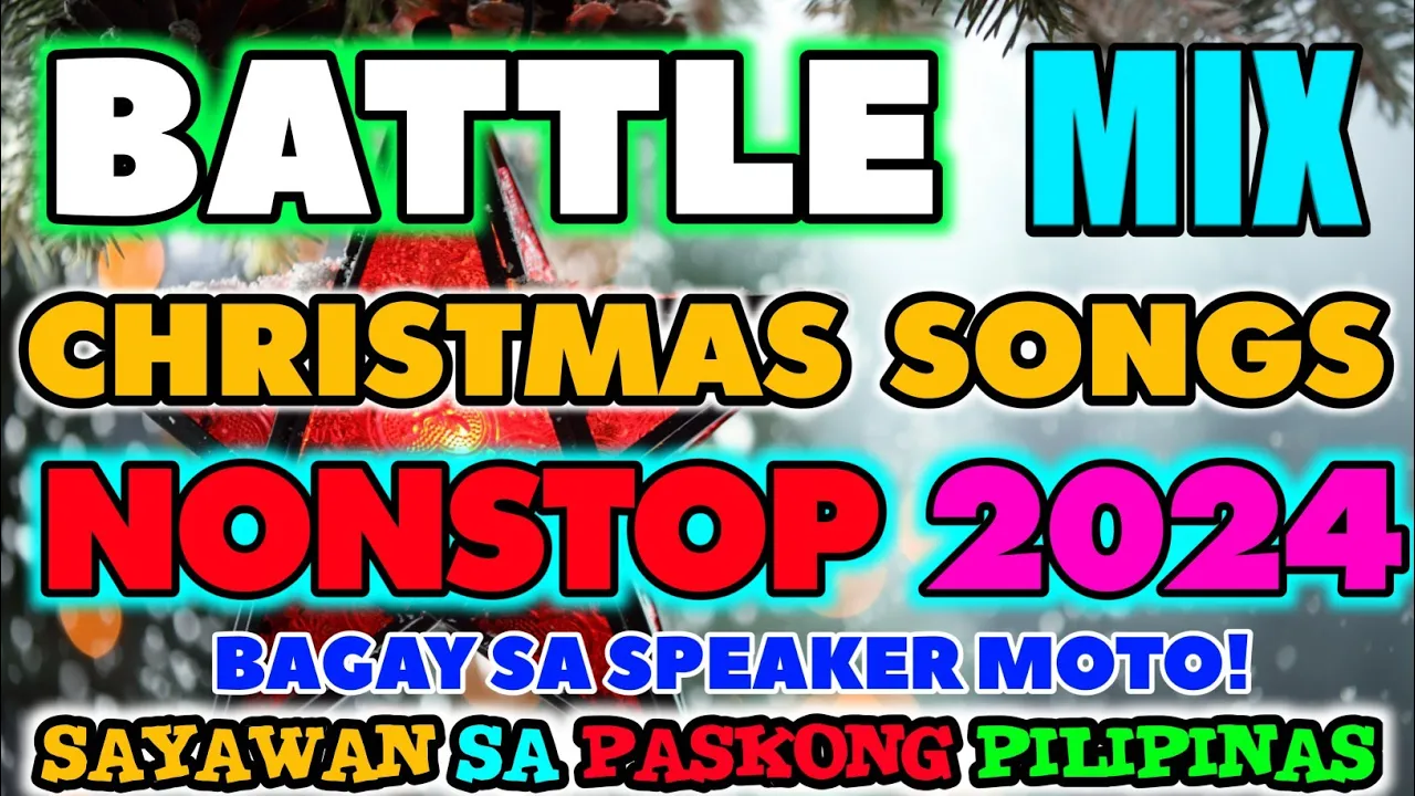 BAGAY SA SPEAKER MOTO | NEW CHRISTMAS BATTLE MIX 2024 |  SAYAWAN SA PASKONG PILIPINAS