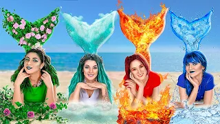 Download Fire, Water, Air, and Earth Mermaids! / Four Elements at College! MP3