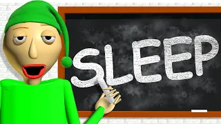 Fall Asleep While I Play Baldi's Basics