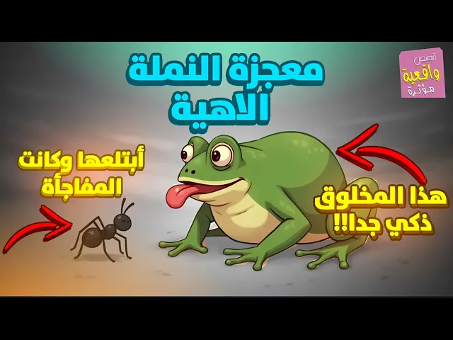 ⁣قصة ومعجزة النملة الالهية !!!