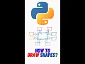 How To Draw Ellipse Rectangle Line - Python