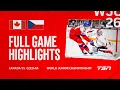 Canada vs. Czechia FULL HIGHLIGHTS | 2026 World Junior Championship
