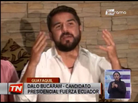 Bucaram responsabiliza a gobierno de campaña en su contra