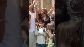 النجمه ياسمين عبد العزيز و كواليس مسلسل وتقابل حبيب 