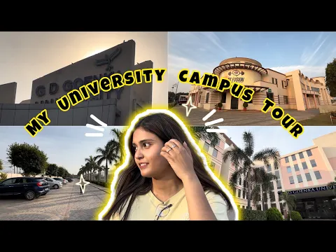 Download MP3 My University Campus Tour l GD Goenka University 🌼