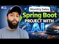Spring Boot Project with Spring AI Monthly Sales Car Sales Analytics with AI Advisor