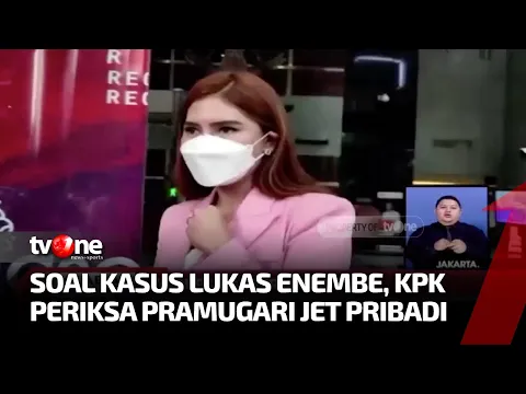 KPK Periksa Pramugari Jet Pribadi Terkait Dugaan Korupsi Lukas Enembe