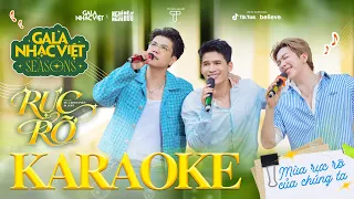 Karaoke | Rực Rỡ - Quốc Thiên, Đinh Mạnh Ninh, Tăng Phúc | Gala Nhạc Việt Seasons