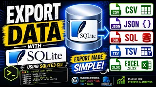 Exporting Data With SQLite Using SQLite3 CLI