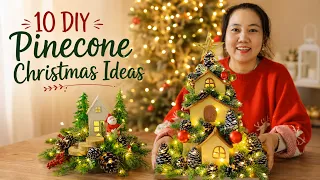 10 Pinecone Christmas DIYs I Made This Year