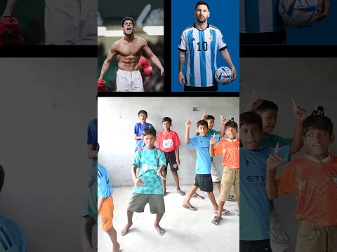 Ronaldo vs Messi fans 🤔#ronaldo #messi #football #fifaworldcup #short
