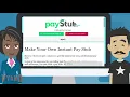 The Best Online Pay Stub Generator