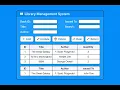 Library Management System in Java Java Project with Source Code for Beginners