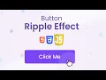 Button Ripple Effect Using CSS3 Javascript