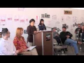 Bernadette Garcia at the March 2015 Albuquerque People s Tribunal on Police Brutality
