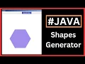 Java Project Tutorial - How To Create a Shapes Generator Project in Java Netbeans
