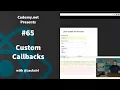 React Custom Callbacks - 065
