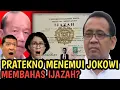 Lagu PRATEKNO menemui Jokowidodo bahasa ijazah palsu Jokowidodo?