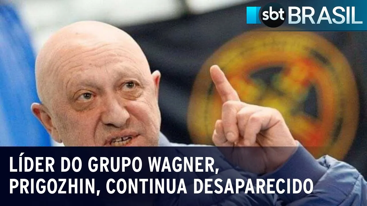 Líder do grupo Wagner, Prigozhin, continua desaparecido | SBT Brasil (07/07/23)