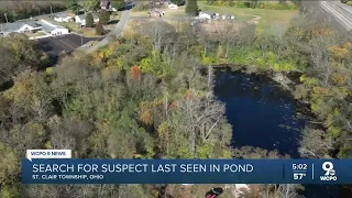 Butler County s search for suspect who jumped into pond to flee deputies