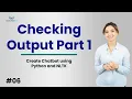 Create Chatbot using Python and NLTK Checking Output Part 1