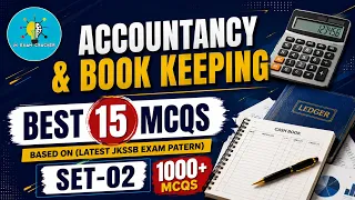 Accounting MCQs || 1000+ mcqs Part-01 || JKSSB FAA 2026 || Latest Pattern Based || By Ishani Khorana