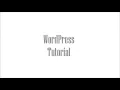 WordPress Tutorial - part 6 Landing Page
