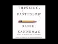 Thinking Fast Slow book by Daniel Kahneman Psychology Cognitive Biases Decision-Making