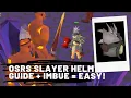 Slayer Helmet - How to Make and Imbue Easy and Fast