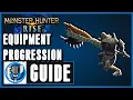 MH Rise Switch Axe Equipment Progression Guide Recommended Playing